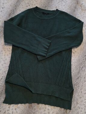 CYRUS Wide Sleeve Cable Knit Sweater XL